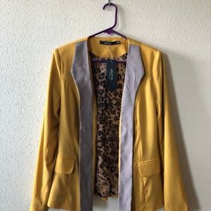 Women's Ark & Co Gold Jacket